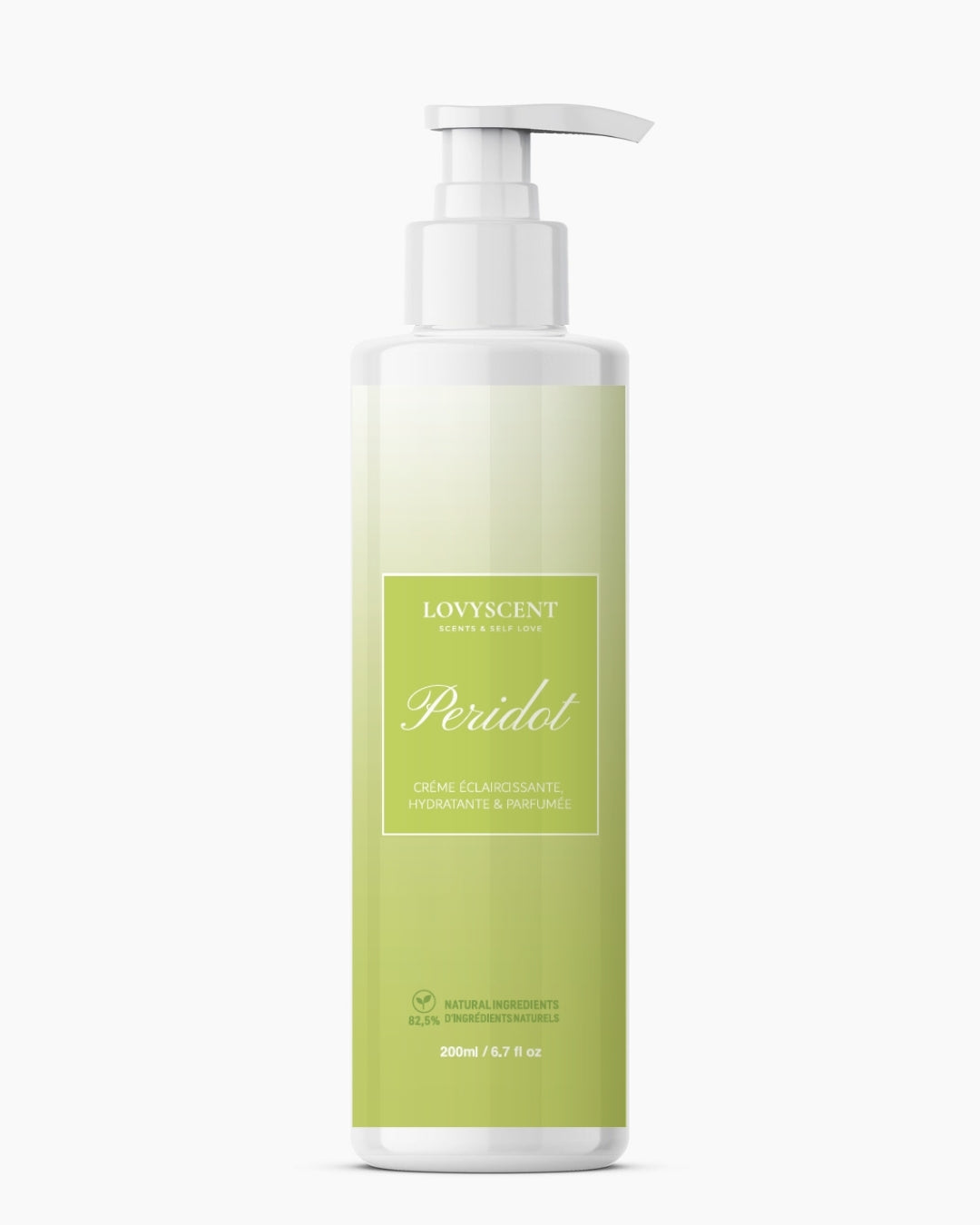 Peridot Crème éclaircissante, hydratante & parfumée