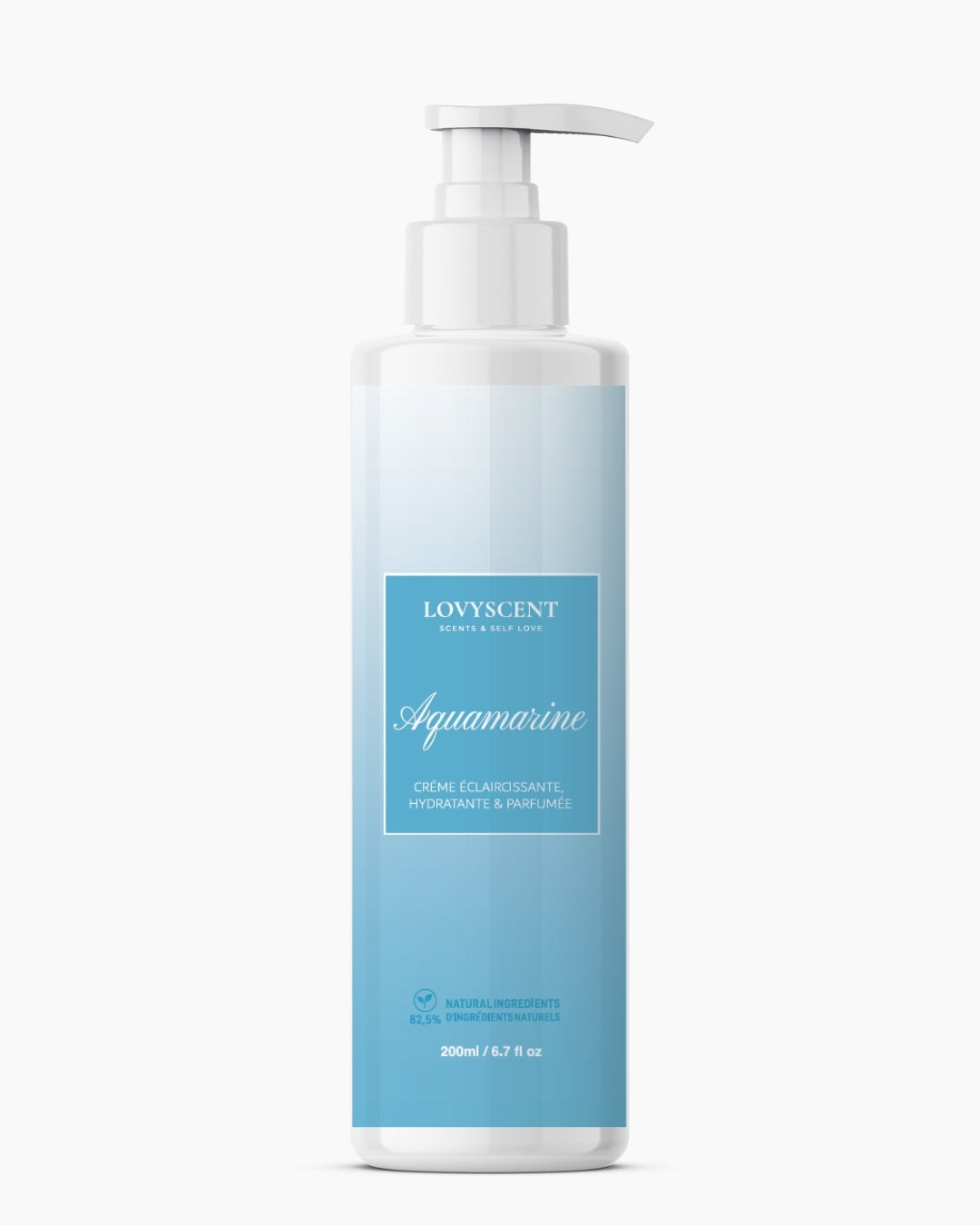 Aquamarine Crème éclaircissante, hydratante & parfumée